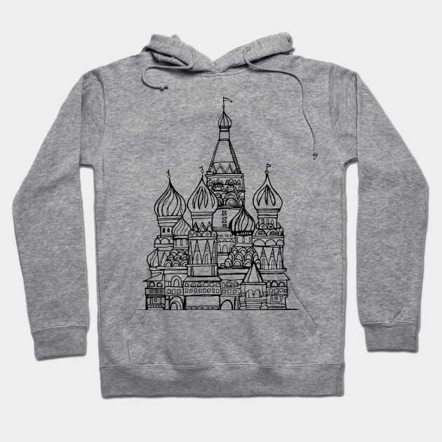 Fairy Tale Castle Hoodie by staceyromanart